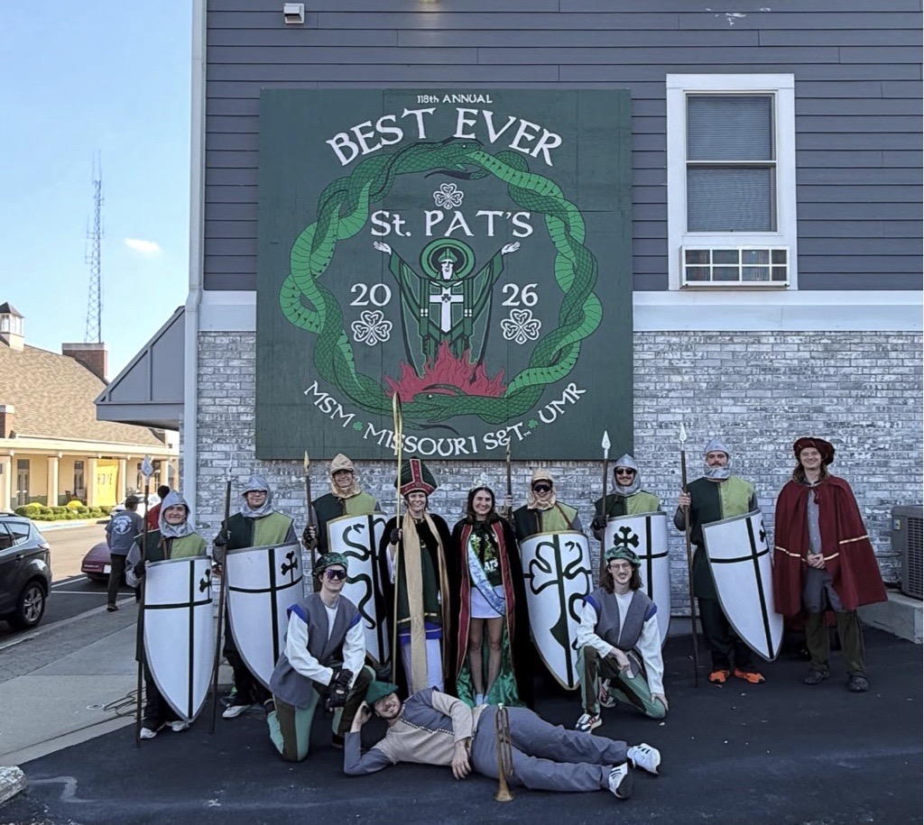 St. Pat's Court at sweatshirt reveal